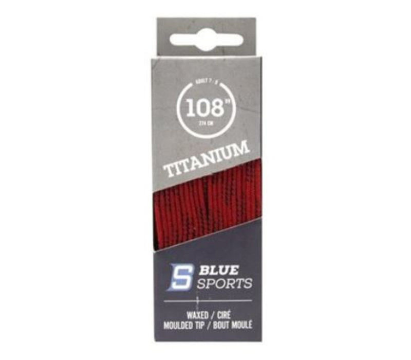 BLUE SPORT WAX LACES