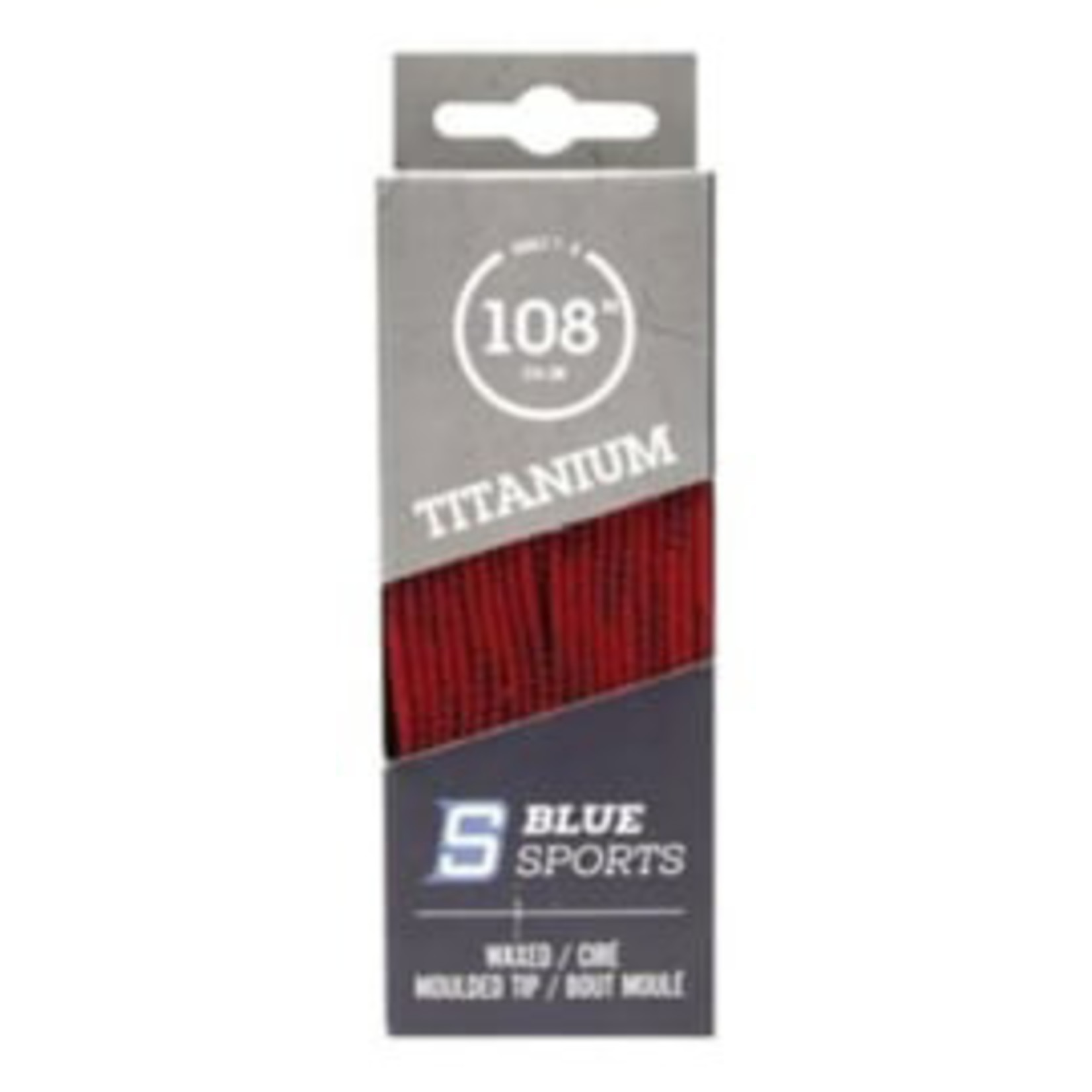 BLUE SPORT WAX LACES