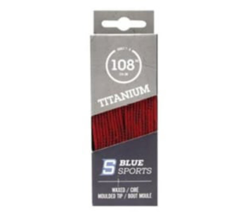 BLUE SPORT WAX LACES