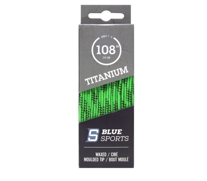 BLUE SPORT WAX LACES