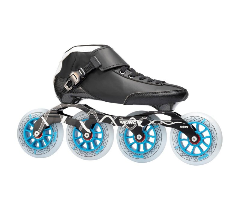 Viking Inline onderstel 4x100mm(165/195) incl.wielen