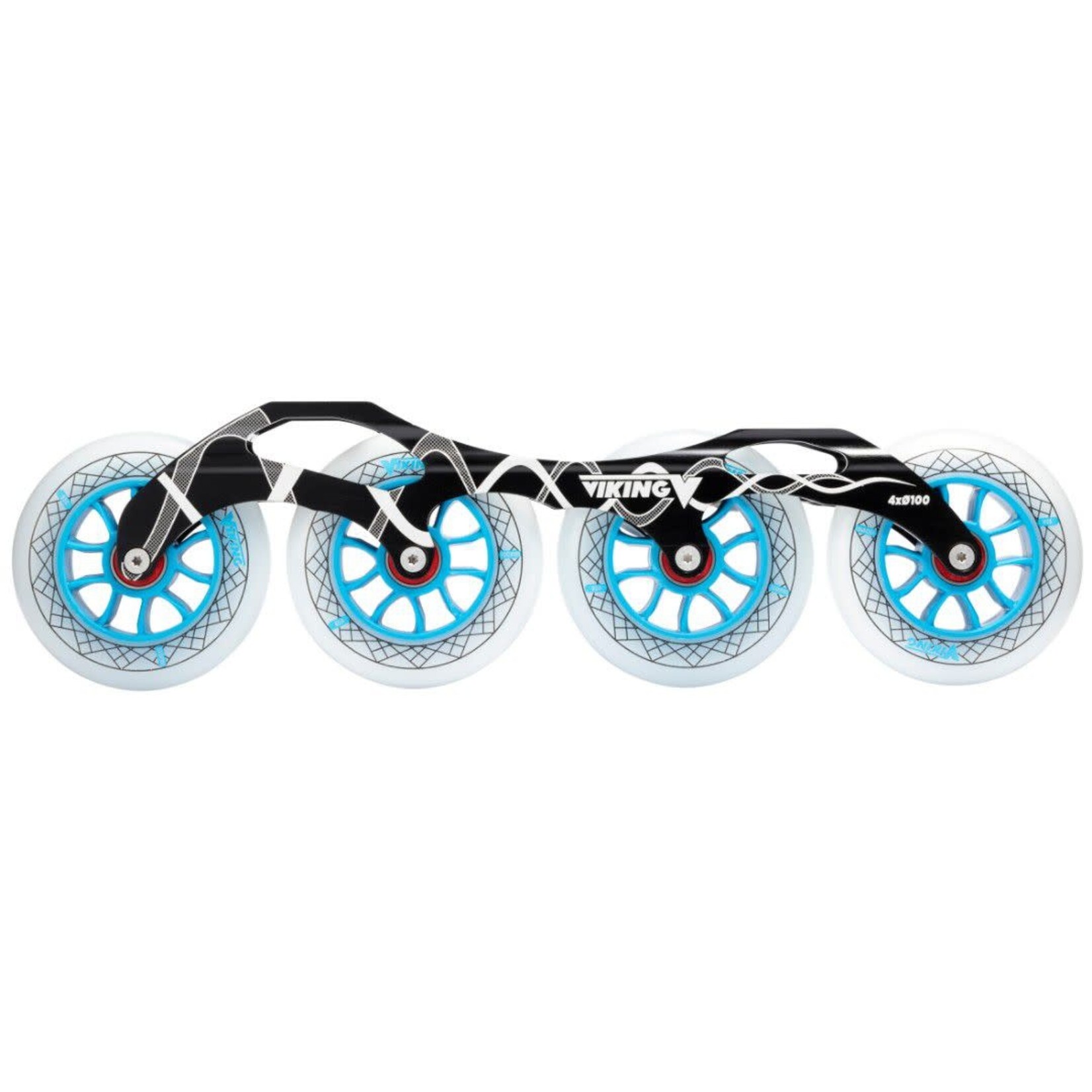 Viking Viking Inline onderstel 4x100mm(165/195) incl.wielen