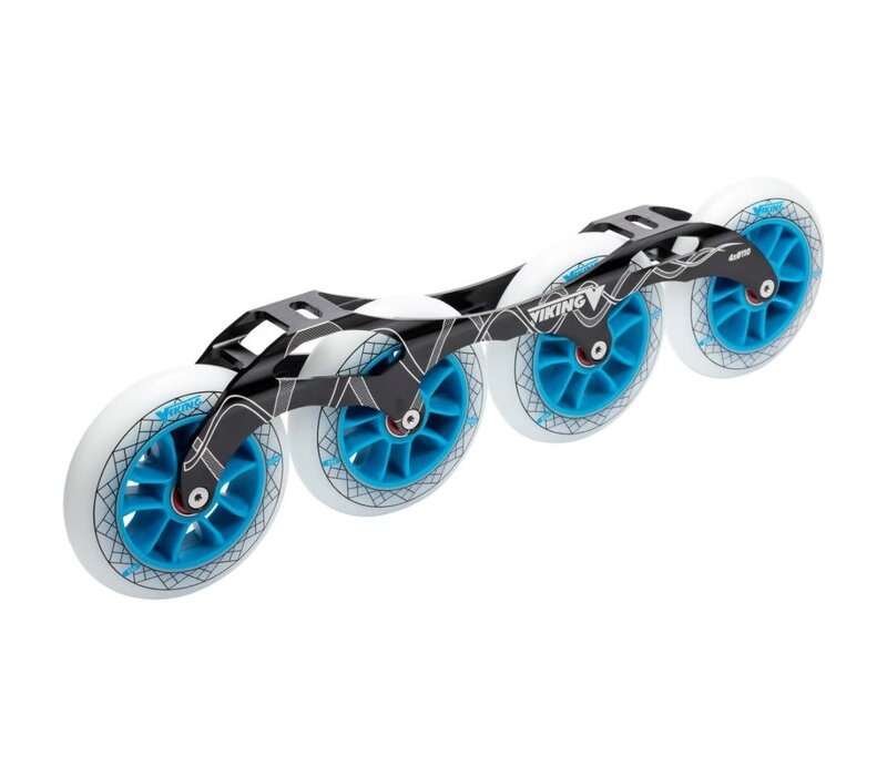 Viking Inline onderstel 4x110mm (195) incl.wielen