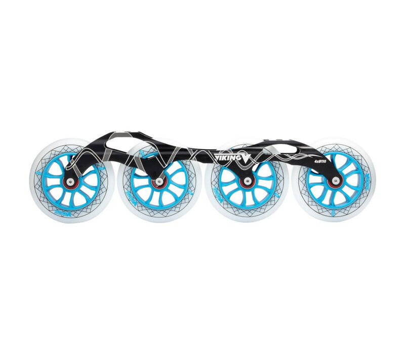 Viking Inline onderstel 4x110mm (195) incl.wielen