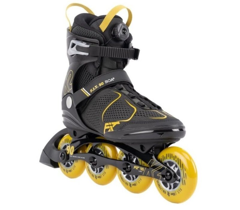 K2 F.I.T. 90 BOA Gray - Mustard