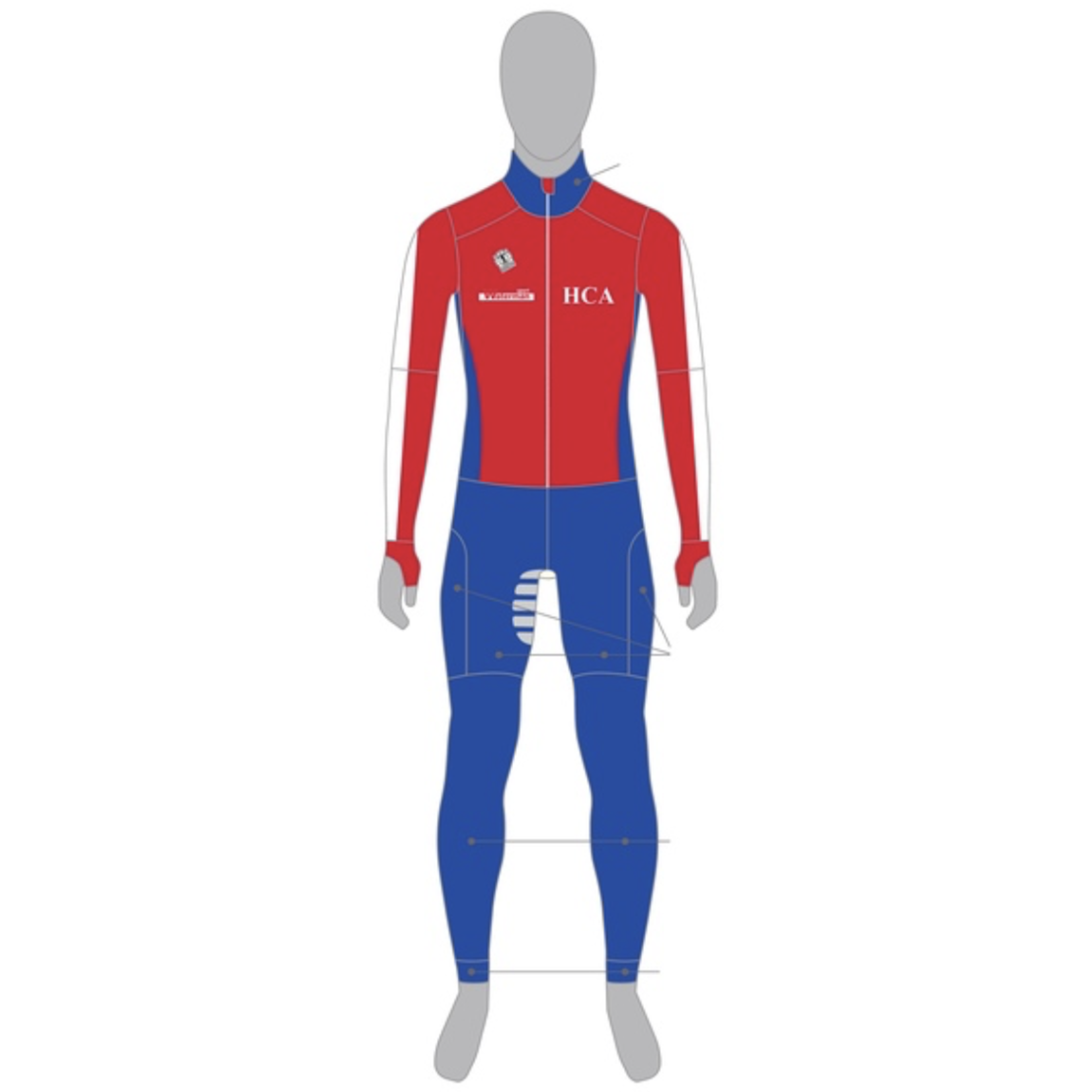 Bioracer HCA marathonpak lycra + DYNEEMA