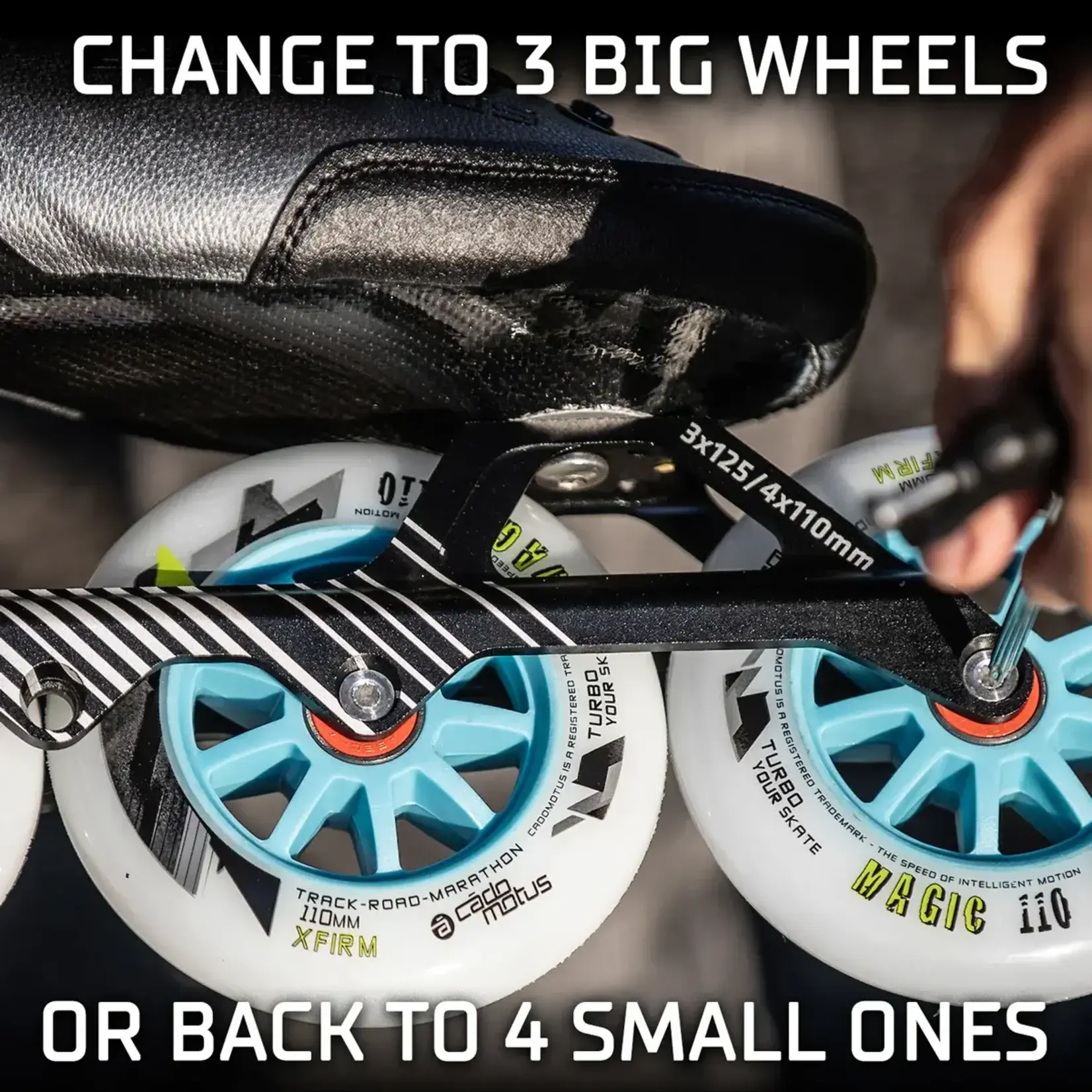 Cado Motus Cadomotus Agility-3 | 4 x 100mm