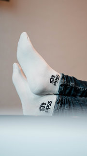 Bamboe enkelsokken unisex