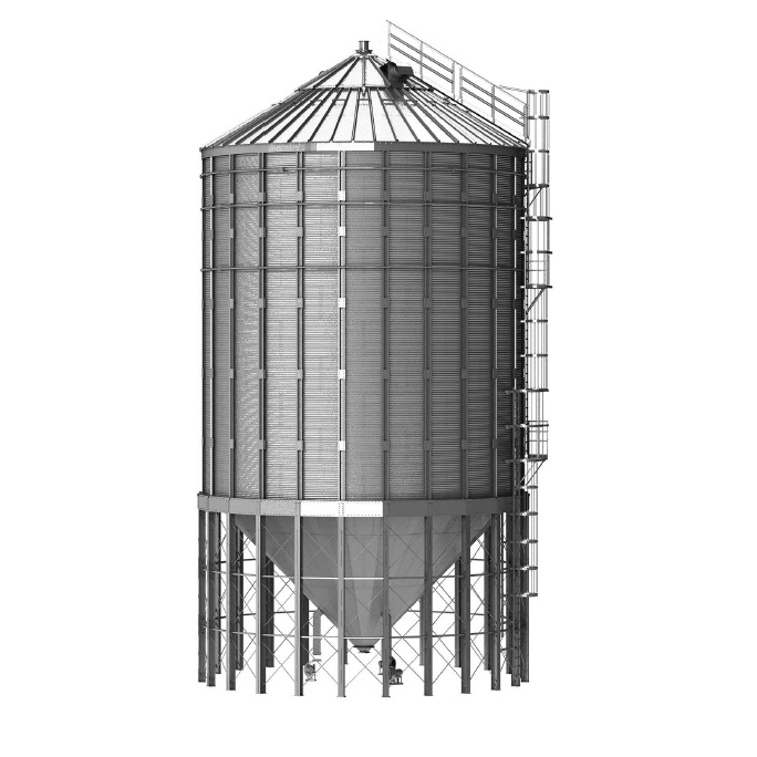 Silos for grain storage and processing