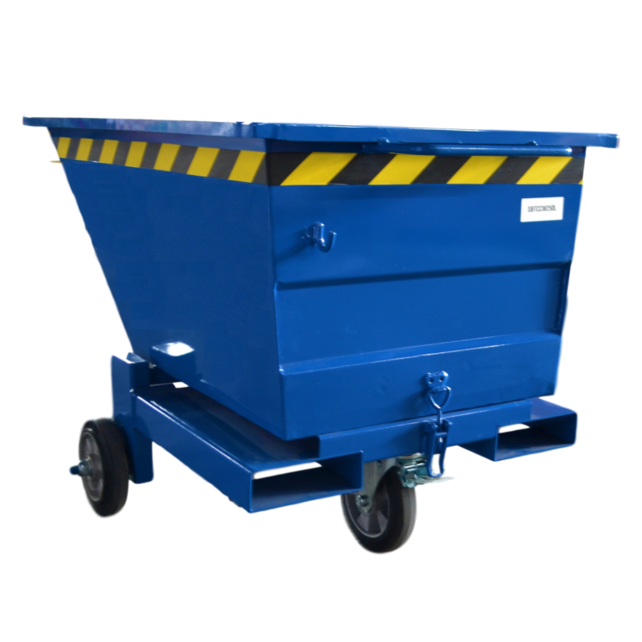 Container for Forklift 250L (8 .8 cu ft) on wheels for CW-model