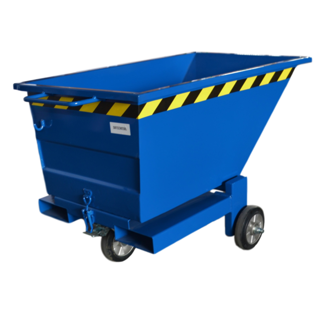 Container for Forklift 250L (8 .8 cu ft) on wheels for CW-model