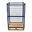 SalesBridges Steel wire mech cage container L1.2xW0.8xH1.6m with folding window