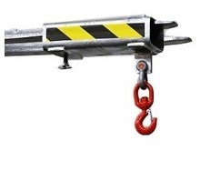 Forklift Lifting beam with load hook 2000 kg