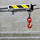 Lifting beam with load hook 2000 kg for forklift