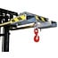 SalesBridges Lifting beam with load hook 3000 kg for Forklift Painted RAL5010