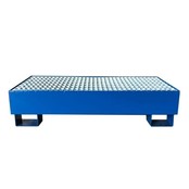 Spill containment container made of steel for 2 Drums Spill containment container made of steel for 2 Drums