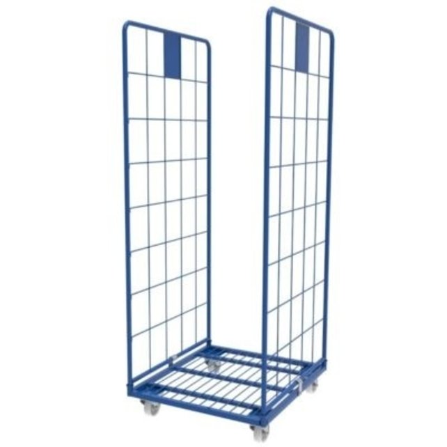 Roll Container with 2 sides demountable (H) 1800 mm (70.92inch)powdercoating RAL5010 Roll Container with 2 sides demountable (H) 1800 mm (70.92inch)powdercoating RAL5010