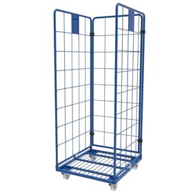 Roll Container with 3 sides demountable (H) 1800 mm (70.92inch)powdercoating RAL5010