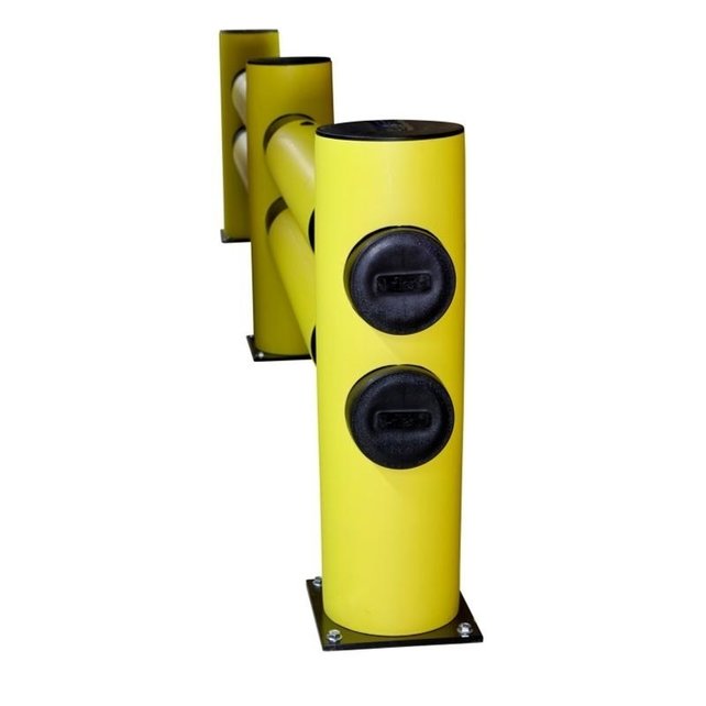 Traffic Barrier-H, Double RAIL, Flexible Impact Protection Modular