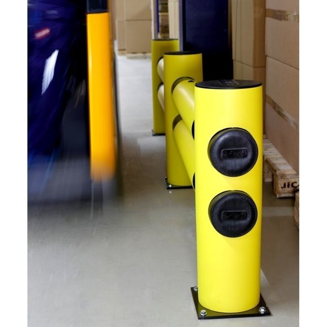 Traffic Barrier-H, Double RAIL, Flexible Impact Protection Modular