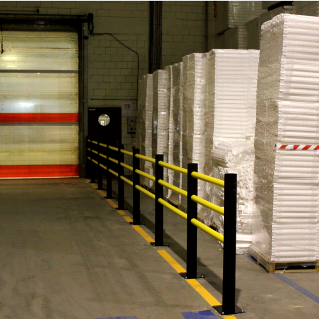 Traffic Barrier Flexible SAFETY FENCE 3 Beams