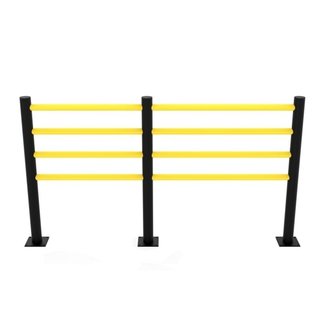 Traffic barrier SAFETY FENCE 4 beams  1200 mm