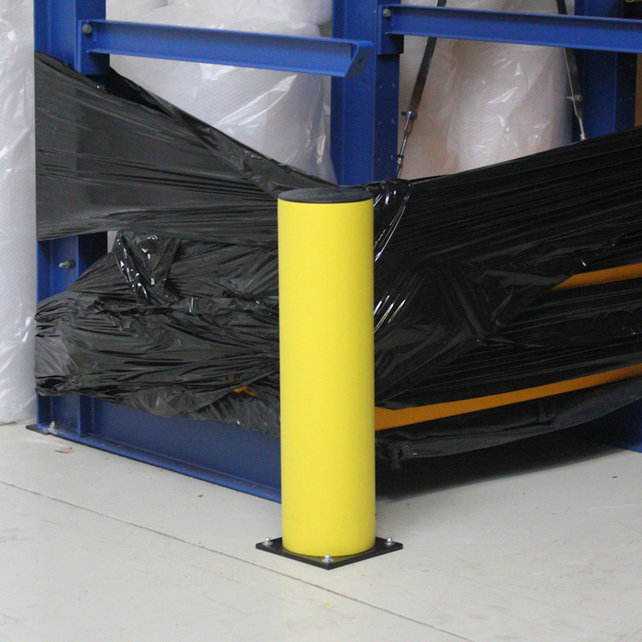 Bollard Heavy duty Traffic barrier ø 200mm from Polyethylene