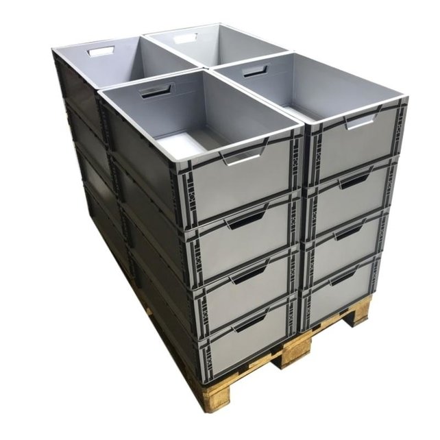 Eurobox Universal 60x40x22 cm open handle Euro container KTL box stackable
