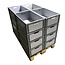 SalesBridges Eurobox Universal 60x40x22 cm open handle Euro container KTL box stackable