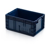 R-KLT Universal 40x30x28 cm Euro container KTL box with Reinforced Grid Bottom R-KLT Universal 40x30x28 cm Euro container KTL box with Reinforced Grid Bottom