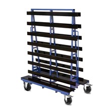 Plates Trolley double side loading extra wide plateau of 40 cm