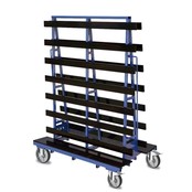 Plates Trolley double side loading extra wide plateau of 40 cm