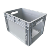 Eurobox Universal 40x30x27 cm with grab opening open handle Euro container
