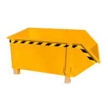 Construction container Yellow Debris Container Waste container for Construction (35.3 cu ft )1500 kg (3300 lb)