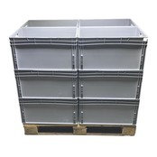 Eurobox Universal 60x40x32 cm open handle Euro container