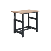 Mechanically height-adjustable worktable SI-model gray anthracite 1000 kg heavy duty