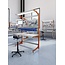 SalesBridges Production line workstation conveyor workbench 150 kg with worktop