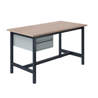Ergonomic worktable 500 kg PTH-model Anthracite