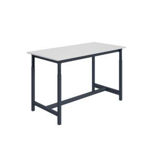 Ergonomic worktable adjustable 300 kg PTH-model Anthracite