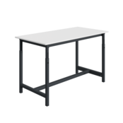 Ergonomic worktable PTH-model adjustable in height 300 kg Anthracite Ergonomic worktable PTH-model adjustable in height 300 kg Anthracite