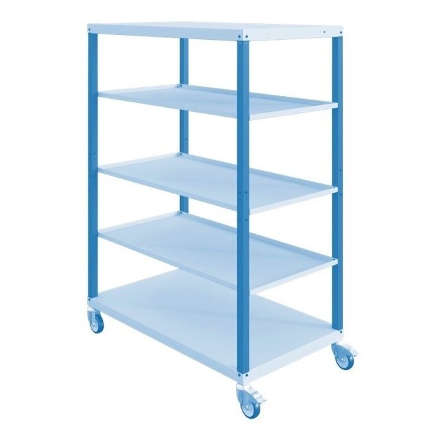 Workshop trolley  5 Levels W700 D815 H1675 Workshop trolley  5 Levels W700 D815 H1675