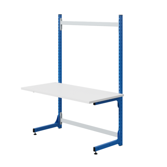 Ergonomic worktable ECOLOG model 150 kg Grey Anthracite