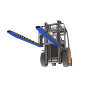 Fork extender sleeves 2000 mm (78.8 inch) for forklift with security pin
