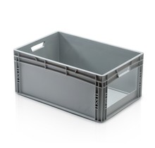 Eurobox Universal 60x40x27 cm with grab opening open handle Euro container