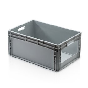 Eurobox Universal 60x40x27 cm with grab opening open handle Euro container