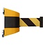 SalesBridges Magnetic Retractable Barrier 4.6m (15ft) Yellow/black belt - Made in Germanymany