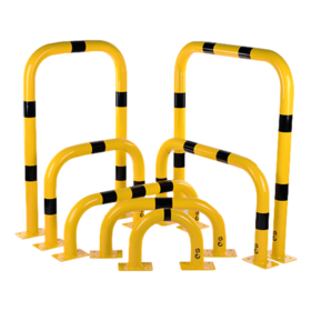 Wall Ramp Post Protection Guard from Steel