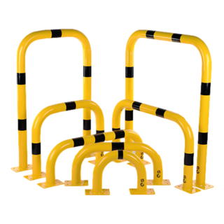 Wall Ramp Post Protection Guard from Steel