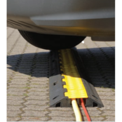 Cable Bridge with Cover 2 tunnels Ø 30 mm cable protection