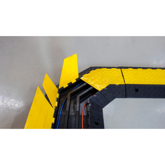 Cable Bridge with Cover 3 tunnels Ø 50 mm cable protection Cable Bridge with Cover 3 tunnels Ø 50 mm cable protection